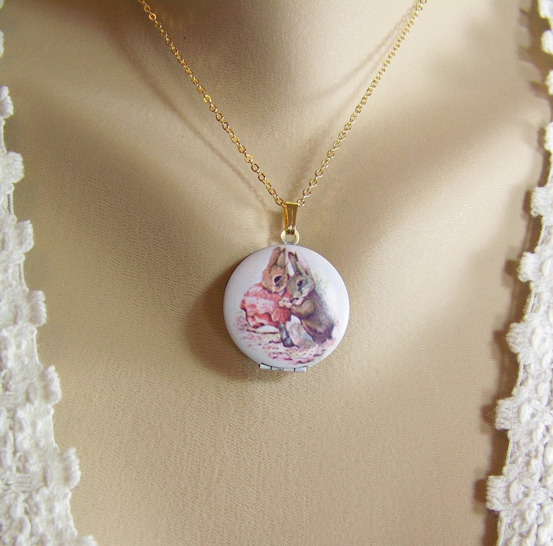 Peter rabbit locket Clearance
