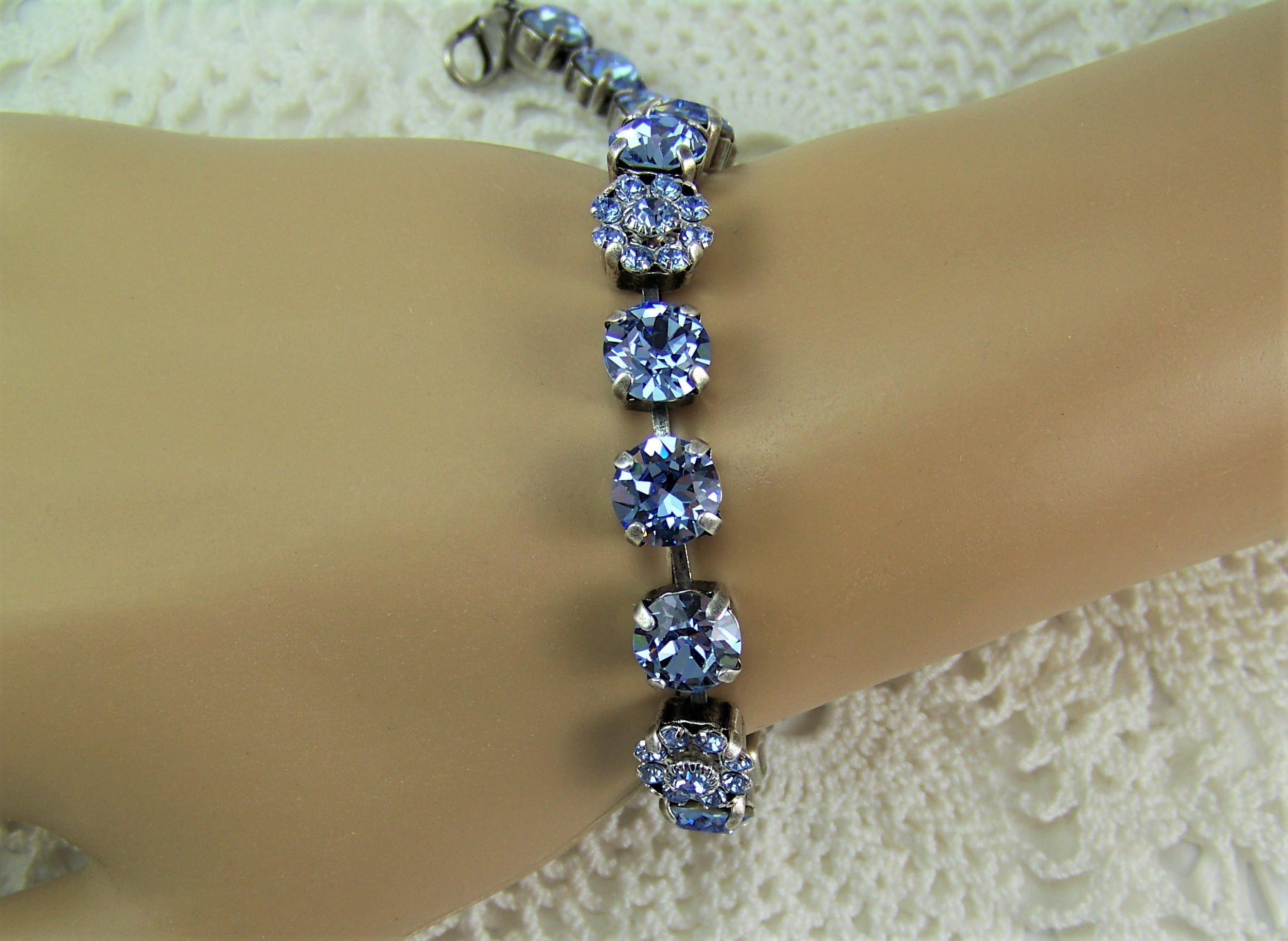 ★ PISCESS★ PP Flower Bracelet Blue 5006697990 PISCESS PP Flower Bracelet - Blue | International Store