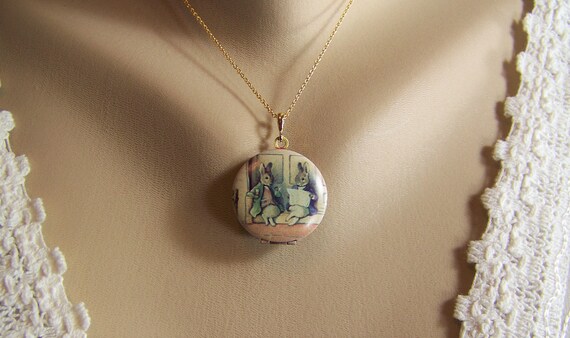 peter rabbit locket