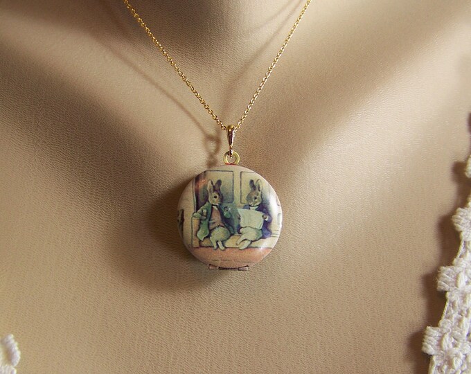 Peter rabbit locket Clearance