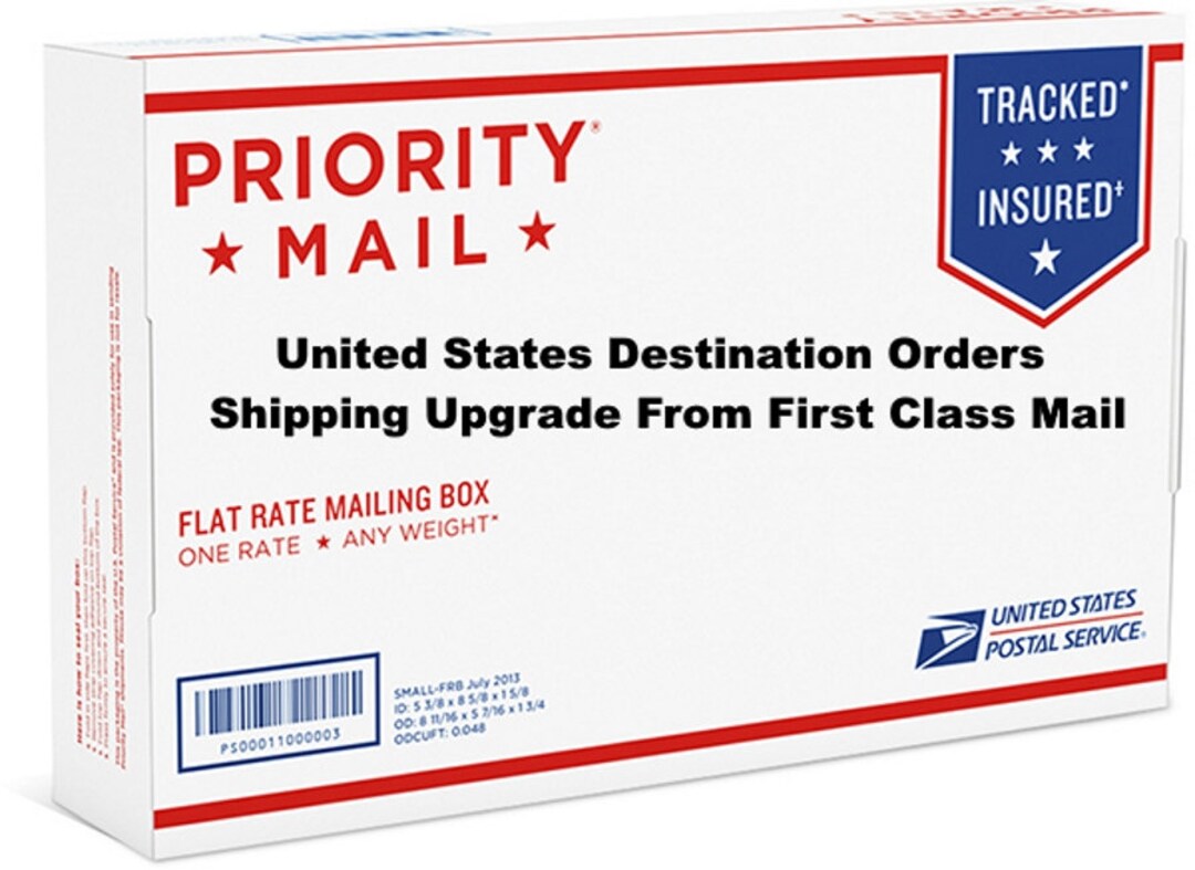 Upgrade to USPS Priority Mail Plus Insurance and Signature Required