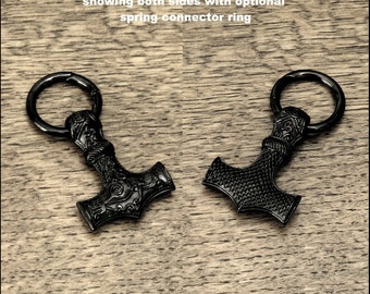 Details about   Thors Battle Hammer Vikings Sledge Hammer Metal Keychain Toy Antique Bracelet 