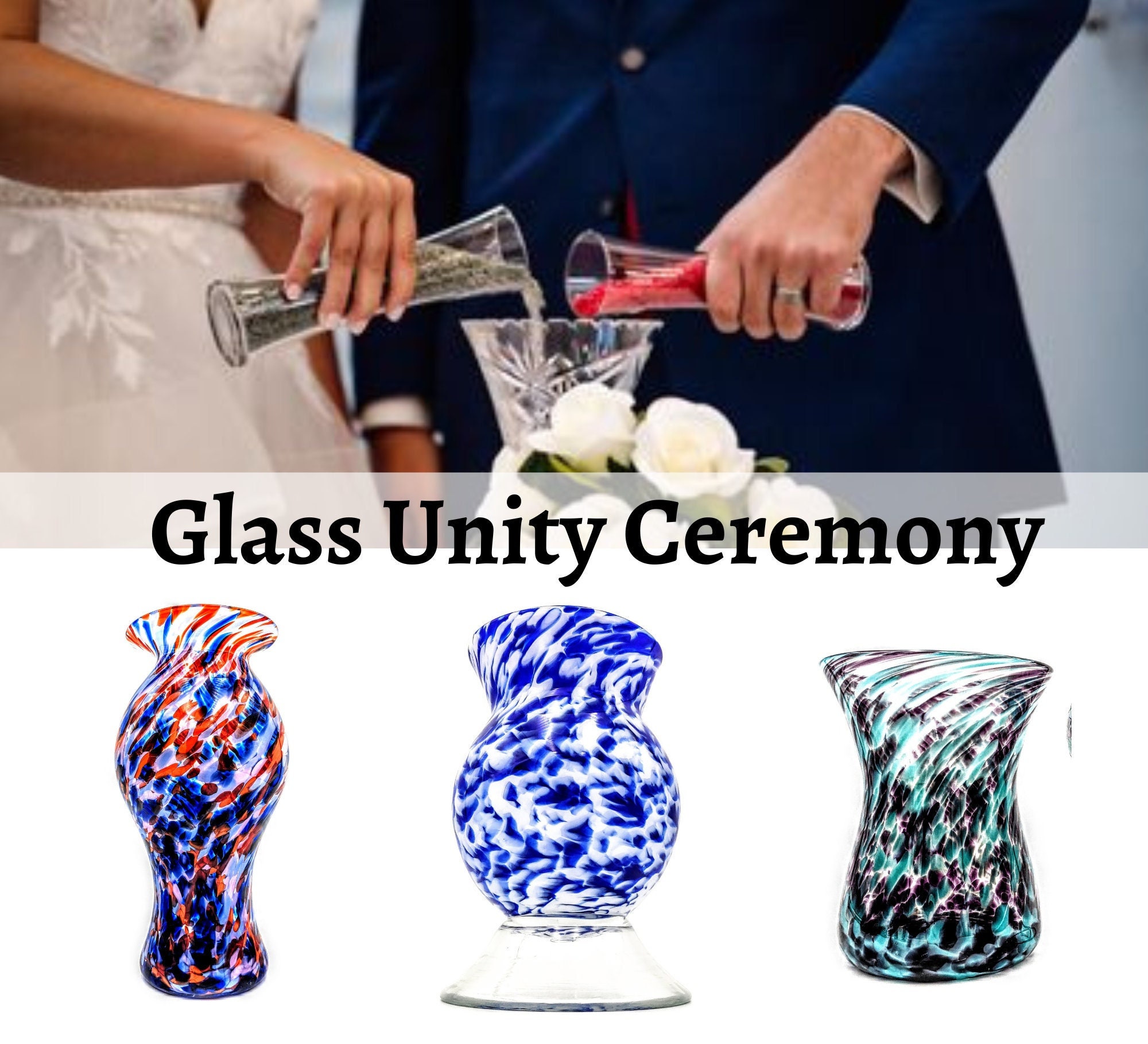 Unity Glass Keepsake Set of Drinking Glasses - Unity Glass by LLLA