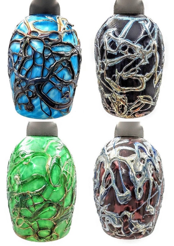Hand Blown Glass Pendant Light – Unique Kitchen Lighting (Glass Only)