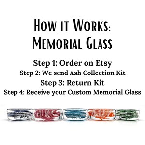Memorial Glass Halo Cremation Ashes Pet Bereavement Ashes image 2