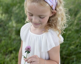 Spring one size headband/ Sweater Knotted Headband/ Headband for Kids/ Adult Knot Headband / Headband for Girls / Mommy and Me Headband /