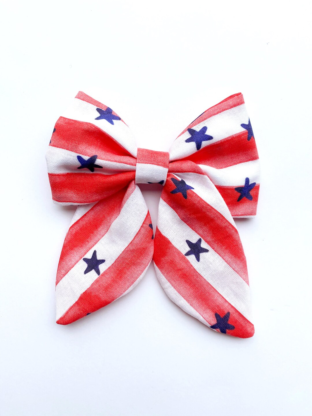 Classic Hair Bows Large Bows Summer Hair Bows Girls July Etsy
