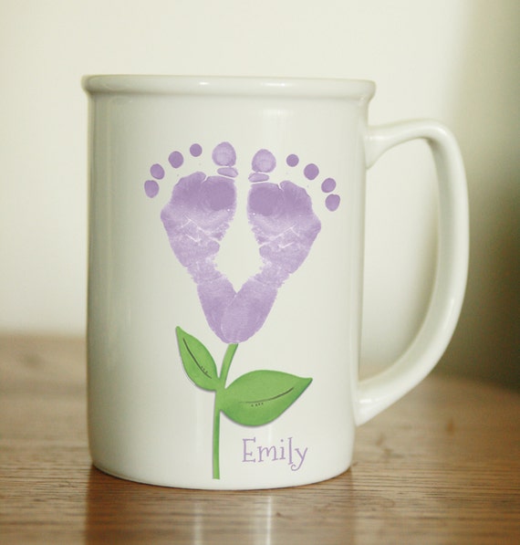 baby footprint ceramic