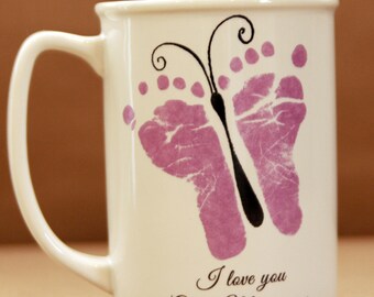 Butterfly Footprint Mug 401_mug