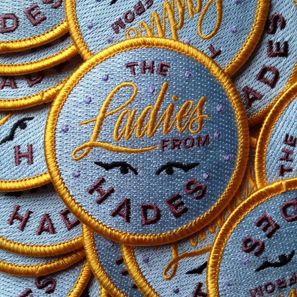 The Ladies from Hades Iron-on embroidered patch