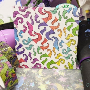 Tentacles Washi Tapes | NEW MATTE Clear, Glossy Clear