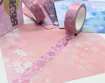 Sakura Matsuri | Pink Foil Washi Tape