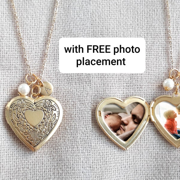 Heart Locket Etsy