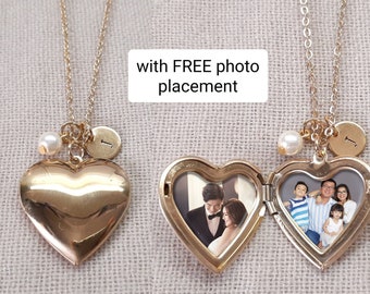 Glossy Heart Locket Necklace With Photos