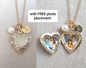 Personalized Locket Necklace With Photos