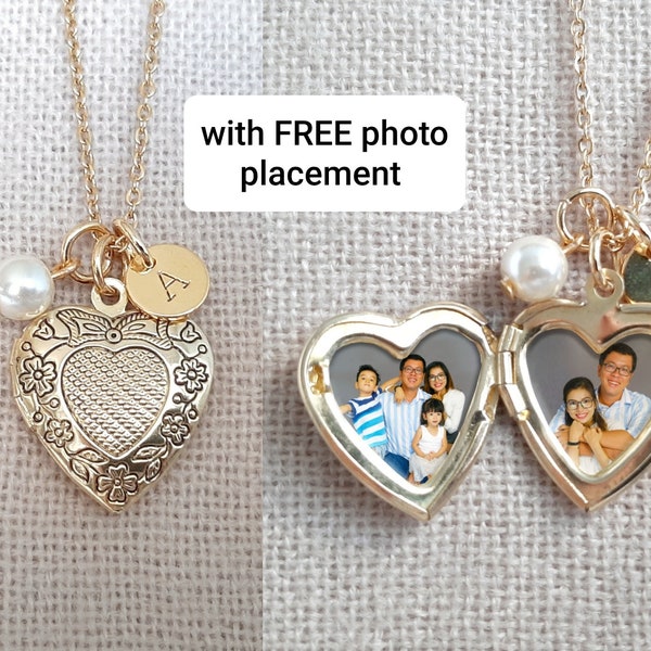 Personalized Locket Necklace With Photos