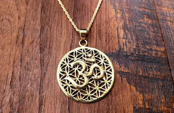 Om Flower Pendants Om Flower Pendants
