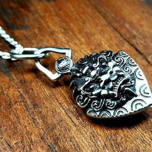 Renaissance God of Storms Stainless Pendant Necklace for men or women
