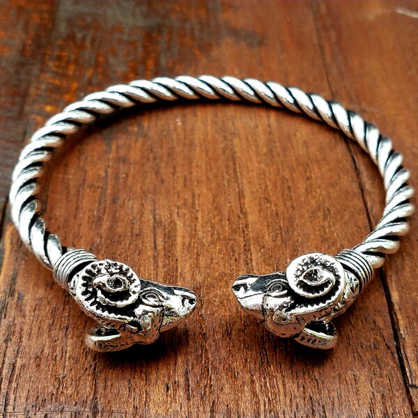 Pulsera ajustable Silver Ram