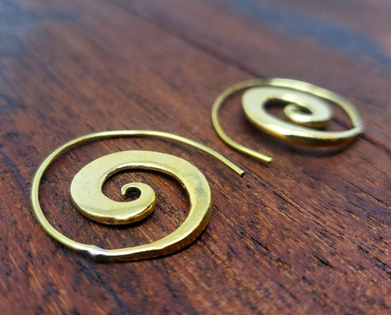 Cult Gaia Ramala Spiral Drop Earring - Gold | Editorialist