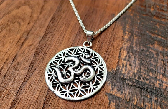 Om Flower Pendants Om Flower Pendants