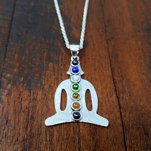 Chakra Meditation Pendant Necklace Yoga Jewelry