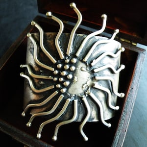 Hmong tribal sun ethnic bracelet tribal jewelry