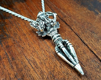 Silver Ganesh Pendant Necklace