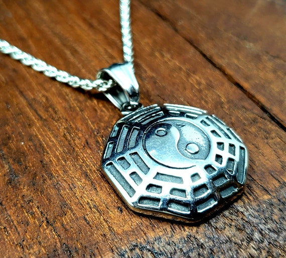 Etsy yin yang necklace deals
