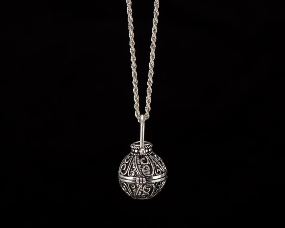 Ornamental Harmony Bell Pendant