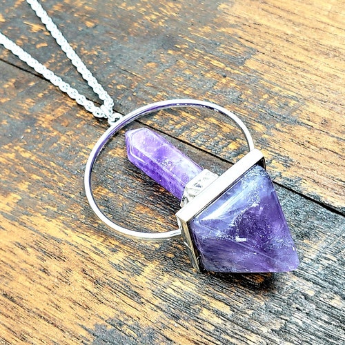 Large Amethyst Geometric Crystal 