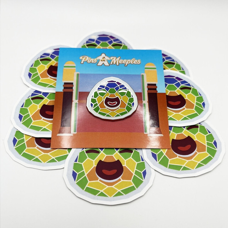 Mosaic Slime Pin | Slime Rancher Pin | Enamel Pin - Etsy