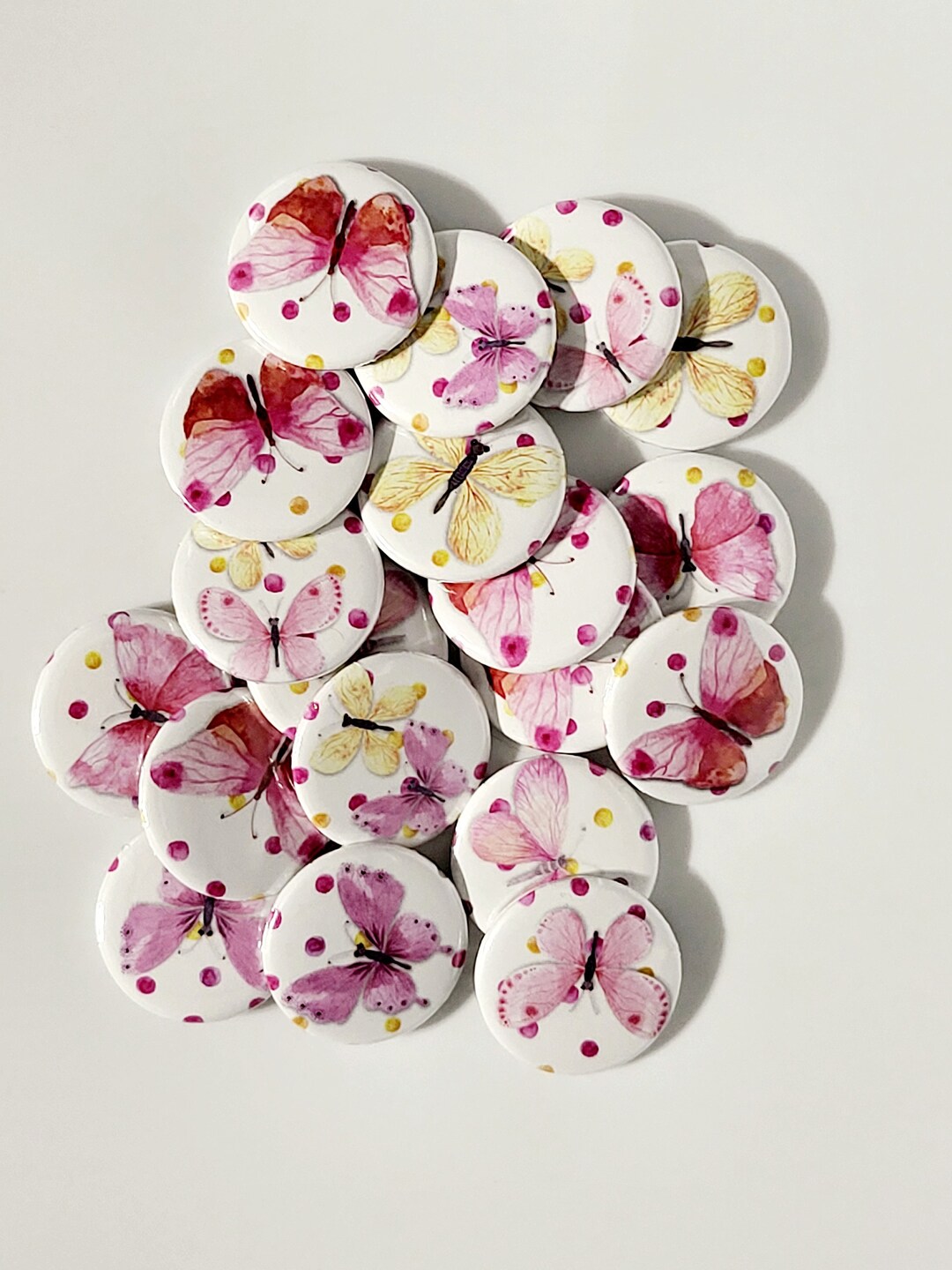Butterfly Buttons, 1 Inch - Etsy