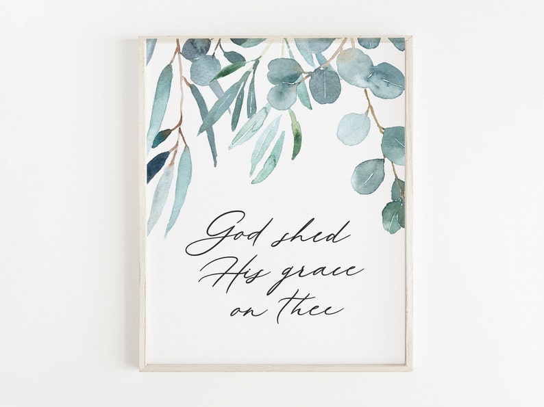 America the Beautiful God Shed His Grace on Thee Printable - Etsy