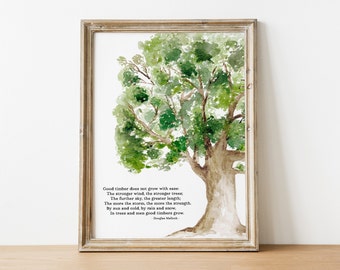 Good Timber Poem - Etsy