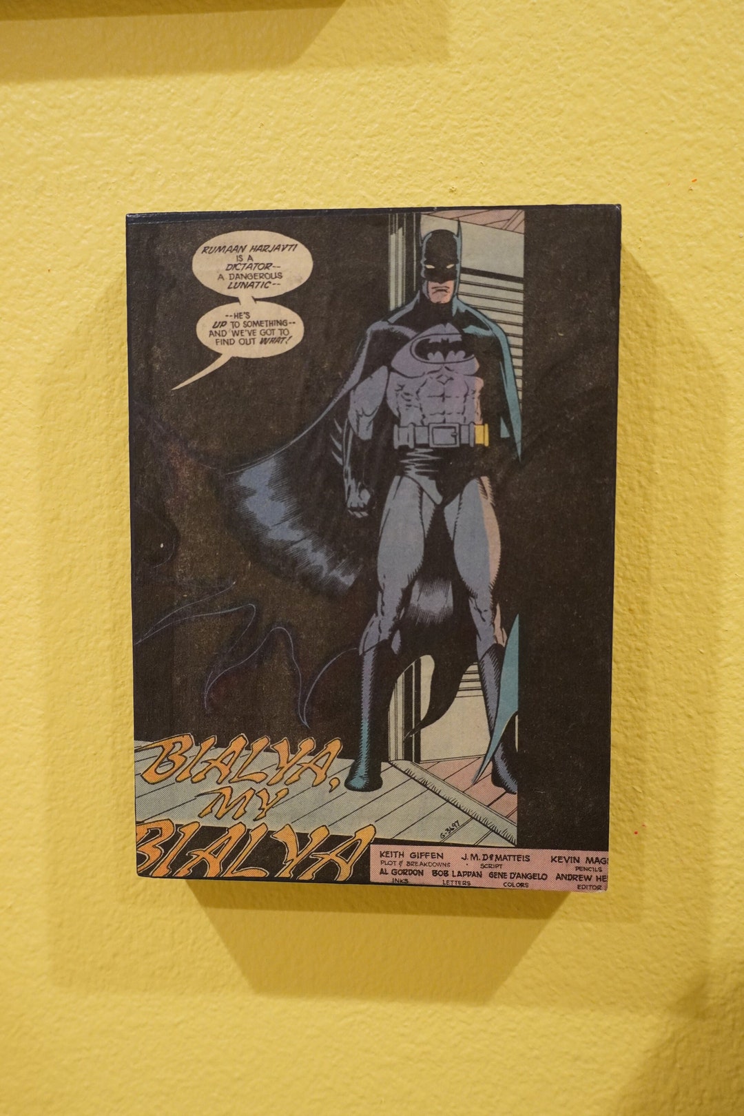 Batman the Dark Knight Detective Comics DC Comic Book - Etsy