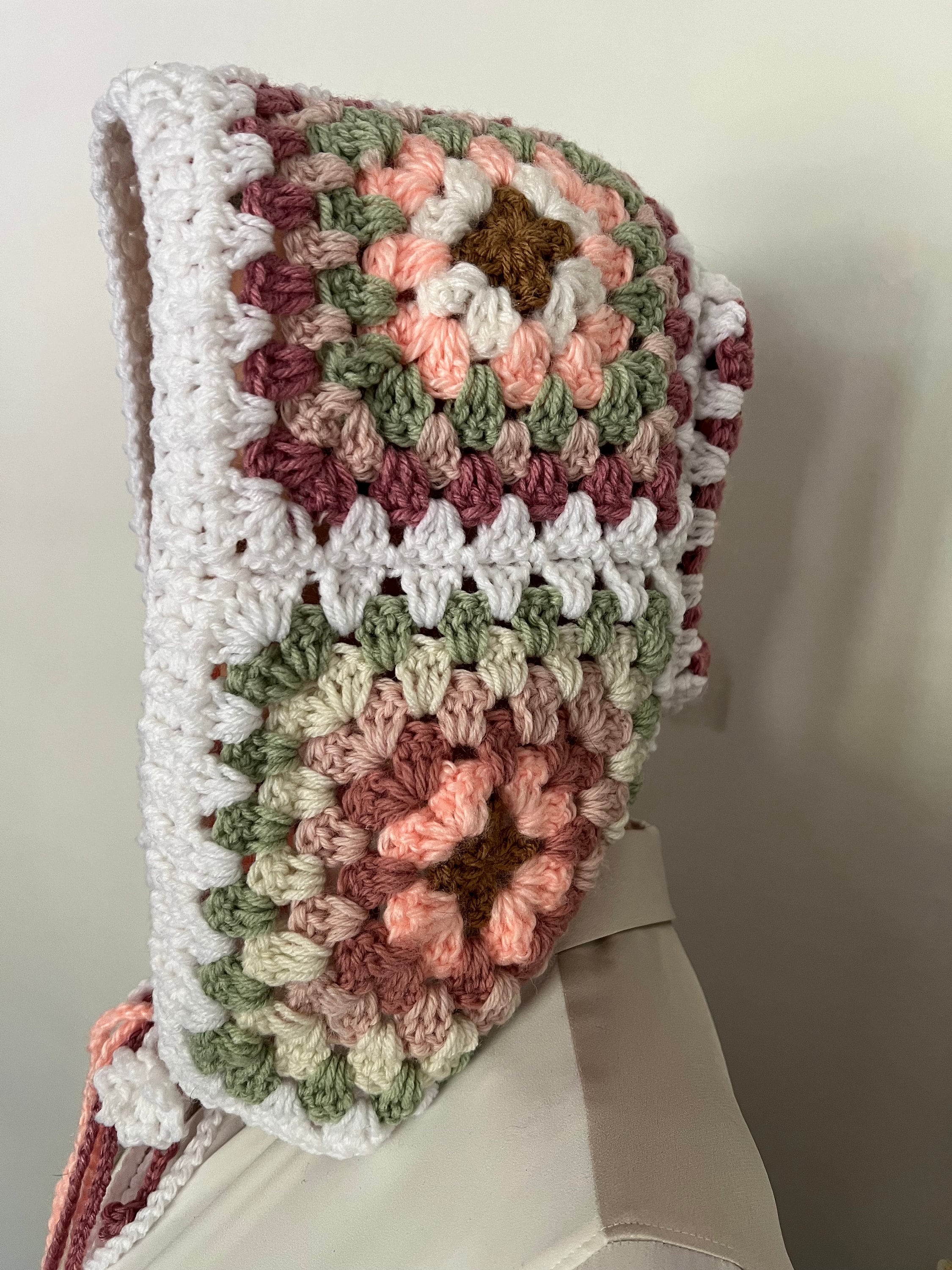 Granny Square Free Form Hoodie Wrap Personalized FREE  display picture 1