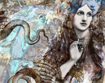 Melusine Perfume Oil - Seaweed, Lichen, Neroli, Champaca, Magnolia, Green Herbs, Davana, Woods, Incense, Ambrette Seed, Lime