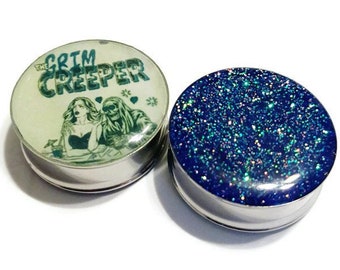 Grim Creeper Plugs sizes 00g - 2 Inches Double Flare Or Single Flare