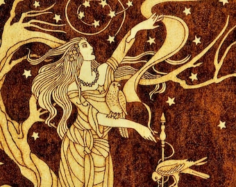Frigg Norse Goddess Perfume Oil - Agar Musk, Tonka Bean, Immortelle, White Rose, French Rose, Honey Notes, Grapefruit, Rosewood