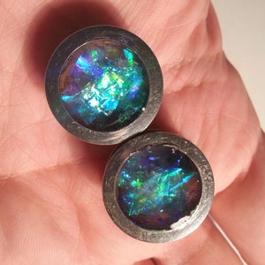 Amphitrite Holographic Plugs Double Flare or Single Flare 00g 2 Inches 7/16, 1/2, 9/16, 5/8, 11/16, 3/4, 7/8, 24mm, 26mm, 28mm, 32mm, 50mm image 6