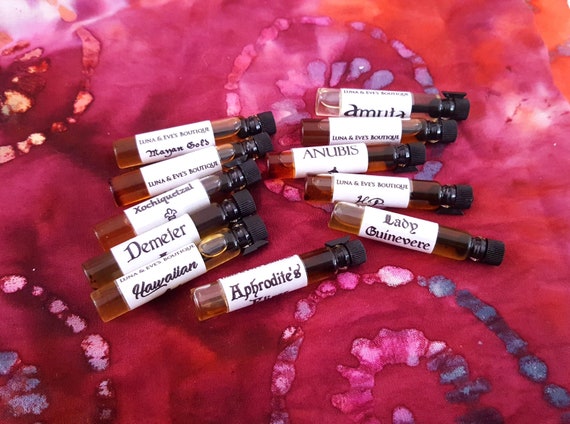 Unisex perfume samples