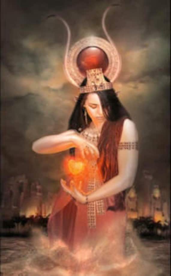 Buy Hathor Egyptian Goddess of Love Joy and Motherhood Oil Kyphi