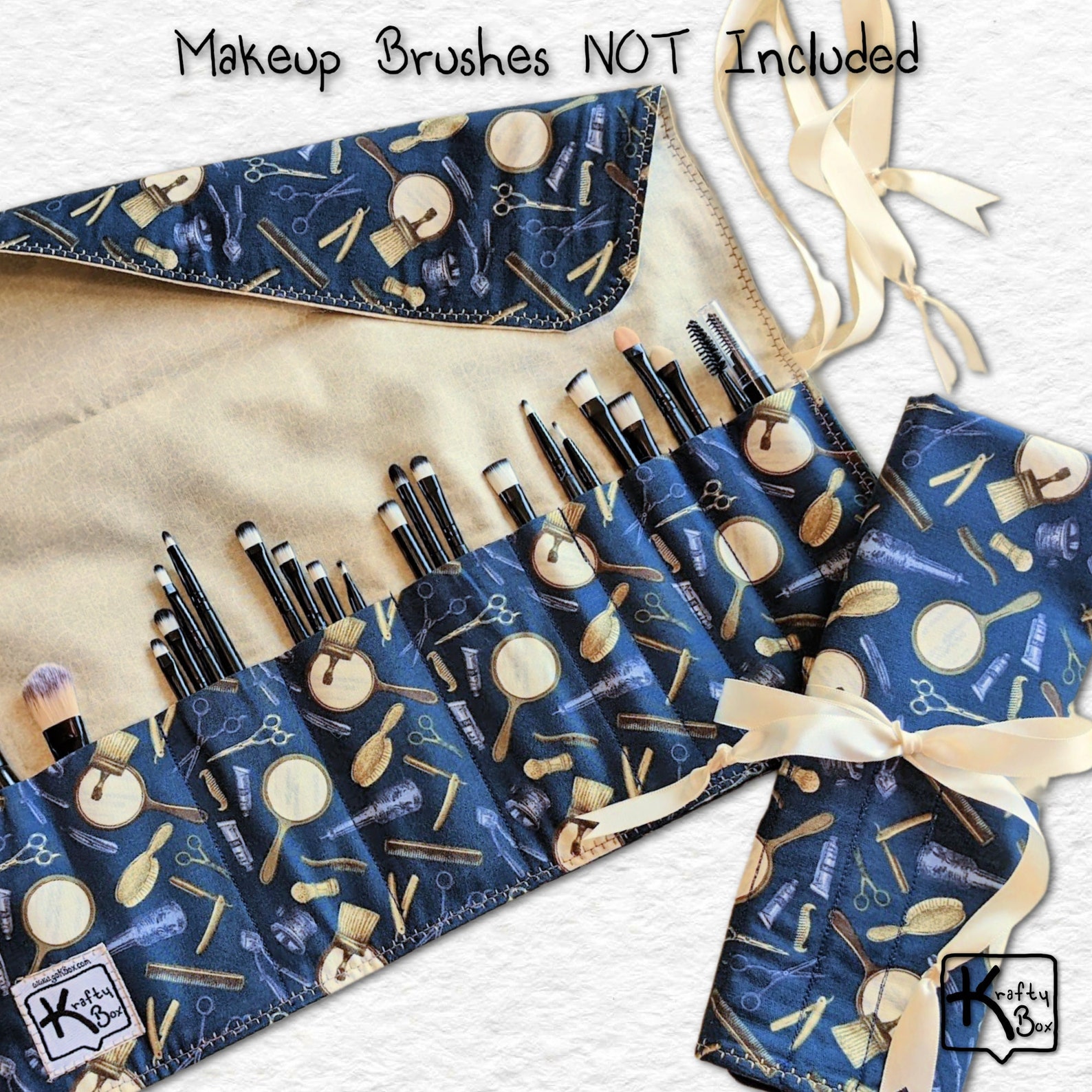 Travel Organizer Art Supplies Rollup Holder Fabric Barber & Etsy