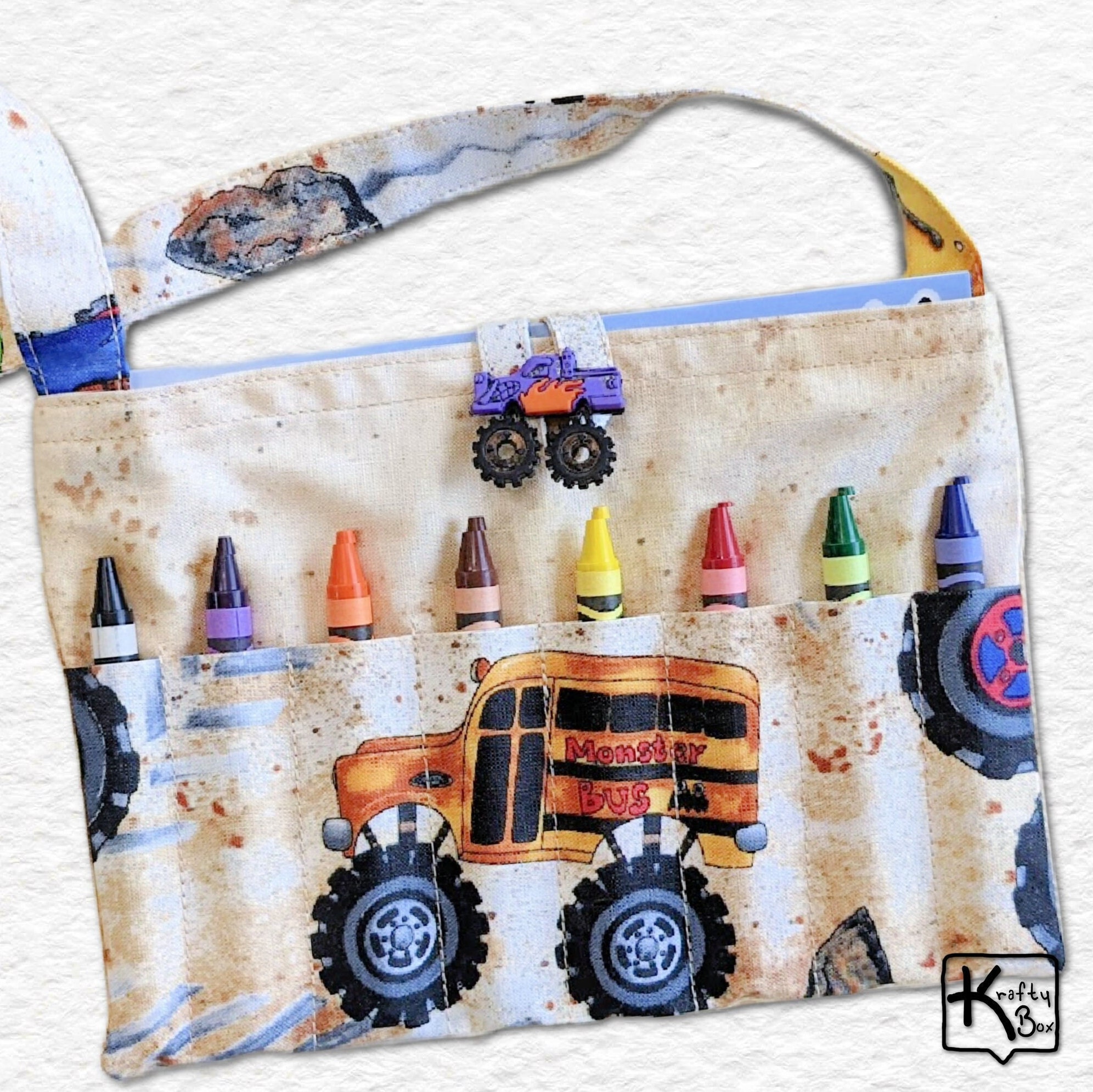 Kids Airplane & Travel Zipper Pouch, Small Zip Bag, School or Travel Bag,  Snack Pouch, Kids Pencil Bag, Coloring Art Kit, Essentials Holder 