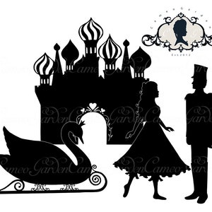 Silhouette The Nutcracker Doll Kingdom Clipart - Clip art de Natal para scrapbooking, convites para festas, download instantâneo para uso comercial