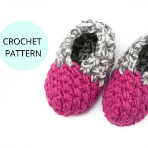 Crochet Slipper Pattern, Cozy Slippers Crochet Pattern, Crochet Women slipper, Crochet mens slipper, Adult Crochet Slippers, Thick Slippers