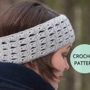 Headband Pattern, Easy Crochet Pattern, Crochet Ear Warmer, Crochet Pattern, Headband, Crocheted Headband, Womens Headband, Winter Headband