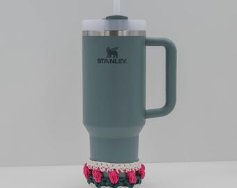 Tulip Stanley Cup Boot Crochet Pattern PDF