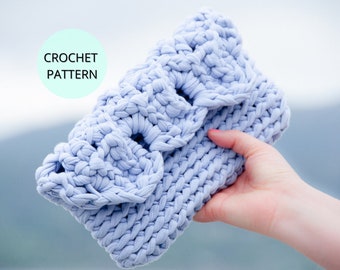 Crochet Clutch Purse Pattern, Crochet Purse Pattern, Crochet Clutch Bag Pattern, Easy Crochet Pattern, Quick Crochet Pattern